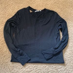 Athleta black sweater/top